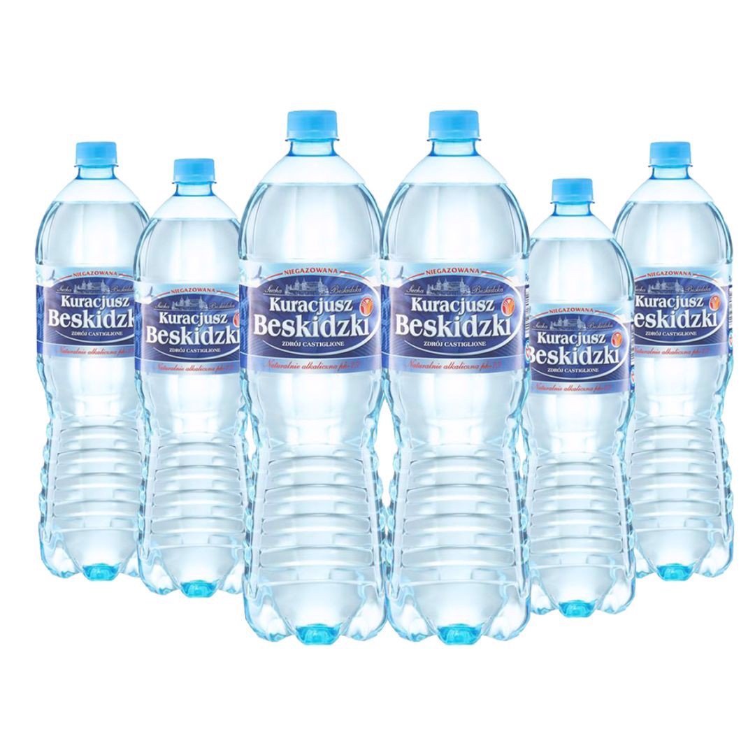 Kuracjusz Beskidzki woda niegazowana 1,5l x 6 sztuk