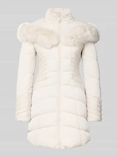 Płaszcz pikowany o kroju regular fit z zamkiem błyskawicznym dwustronnym model ‘Oxana’ - Płaszcze damskie - miniaturka - grafika 1