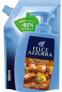 Felce Azzurra Mydło w płynie Ambra i argan - uzupełnienie (500 ml) - Mydła - miniaturka - grafika 1