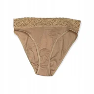 Majtki damskie - Klasyczne majtki figi damskie koronka HANRO S - miniaturka - grafika 1