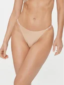 Majtki damskie - Guess Stringi O3YE02 KBS50 Beżowy - miniaturka - grafika 1