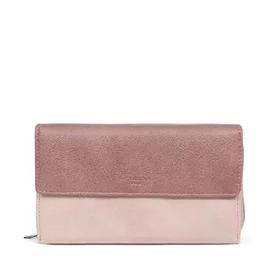 Hexagona Damska Paris-Travel Companion GracIEUSE Collection-puder / stary różowy syntetyczny - przenoszony bez torebki mała torba na ramię, Poudre/Vieux Rose, Rozmiar uniwersalny - Torebki damskie - miniaturka - grafika 1
