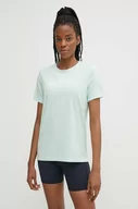 Koszulki sportowe damskie - Mammut t-shirt sportowy Core kolor zielony - miniaturka - grafika 1