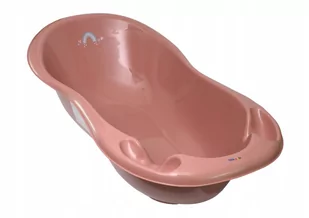 Tega Baby Wanienka Duża 102cm LUX Meteo z odpływem różowa - Wanienki dla dzieci - miniaturka - grafika 1