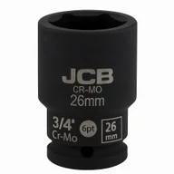 Klucze i nasadki - Nasadka udarowa 3/4" 26mm 6-kątna - miniaturka - grafika 1