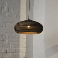 Lampy sufitowe - OSRAM Lampa wisząca DROP, możliwość ściemniania, brązowy / rdzawy, papier / lunolit / lunopal - miniaturka - grafika 1