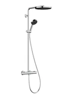 Zestawy prysznicowe - HANSGROHE 24237000 Pulsify S Puro Komplet prysznicowy 260 1jet EcoSmart z Ecostat Fine i główką prysznicową 3jet Chrom - miniaturka - grafika 1