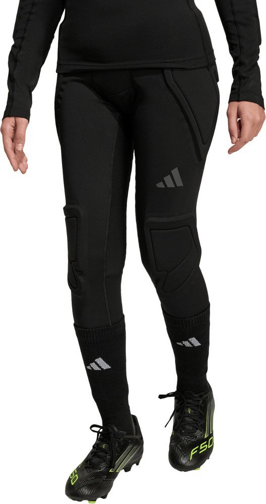 Adidas Legginsy bramkarskie dla dzieci adidas Padded Baselayer Long Tight black JZ9225 116cm