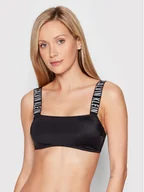 Stroje kąpielowe - Calvin Klein Swimwear Góra od bikini KW0KW01825 Czarny - miniaturka - grafika 1