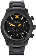 Zegarki męskie - Zegarek Balticus BALFSQCHBLP Flying Seal 44mm Czarny Limited Edition 50szt - miniaturka - grafika 1