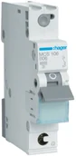 Bezpieczniki elektryczne - Wyłącznik nadprądowy HAGER MCB 1P C 16A QuickConnect MCS116 - miniaturka - grafika 1