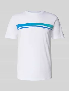T-shirt o kroju regular fit z czystej bawełny - Koszulki męskie - miniaturka - grafika 1