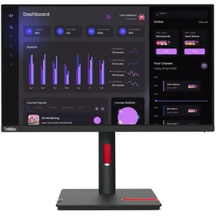 Lenovo ThinkVision T24i-30 63CFMATXEU - Monitory - miniaturka - grafika 1