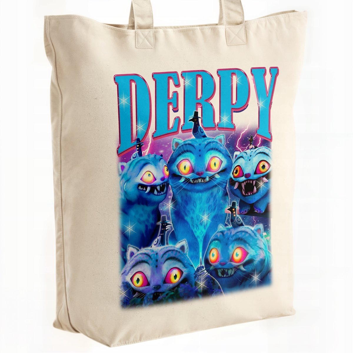 Torba bawełniana premium KPopowe Łowczynie Demonów Huntrix Saja Dla Fanów