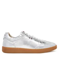 Sneakersy damskie - Sneakersy Beverly Hills Polo Club WI44-VOUN-02 Srebrny - miniaturka - grafika 1