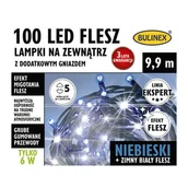 Oświetlenie świąteczne - Lampki zewnętrzne flesz LED 100 sztuk BULINEX - miniaturka - grafika 1