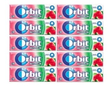 Orbit Watermelon Guma do żucia bez cukru 14 g x 30 sztuk