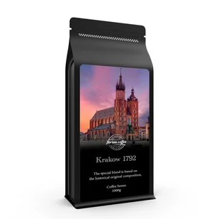 ŚWIEŻO PALONA KAWA ZIARNISTA 1KG KRAKÓW - 100% ARABICA - Kawa - miniaturka - grafika 1