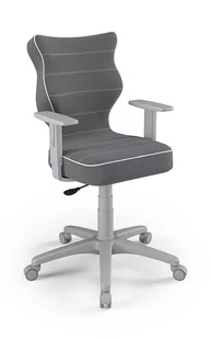 Fotel biurowy, krzesło biurowe Entelo Good Chair Ergonomiczne krzesło Duo JS33, 6, szare CA-D-6-D-E-JS33-B - Fotele i krzesła biurowe - miniaturka - grafika 1