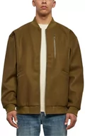 Kurtki męskie - Urban Classics Kurtka męska Bomber Blouson, Summerolive, L - miniaturka - grafika 1