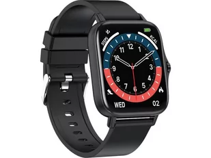 Maxcom FW55 Aurum Pro Czarny - Smartwatch - miniaturka - grafika 1