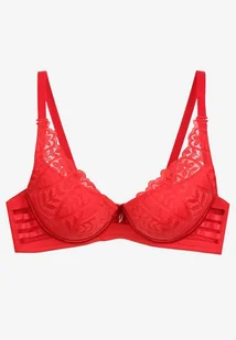 Czerwony Biustonosz o Koronkowym Wykończeniu Brenena - Biustonosze - miniaturka - grafika 1