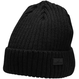 Czapka Męska 4F Głęboka Czerń H4Z22 Cam009 20S L - Czapki męskie - miniaturka - grafika 1