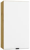 Szafki kuchenne - Górna szafka kuchenna 40 cm biały + dąb artisan P3-L44 - miniaturka - grafika 1