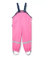 Spodnie i spodenki dla chłopców - Playshoes 408622 polarowe spodnie na szelkach Uniseks - dzieci, 18 - Pink, 80 - miniaturka - grafika 1