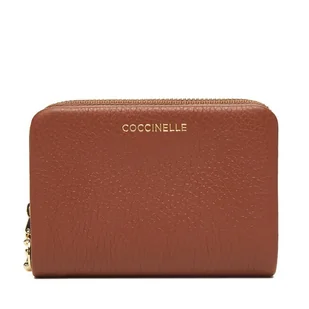 Mały Portfel Damski Coccinelle E2 TBM 11 E9 01 Brązowy - Portfele - miniaturka - grafika 1