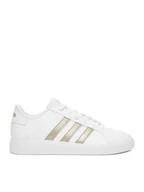 Buty dla dziewczynek - adidas Sneakersy GRAND COURT 2.0 JQ4519 Biały - miniaturka - grafika 1