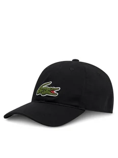Lacoste Czapka z daszkiem RK3186 Czarny - Czapki męskie - miniaturka - grafika 1