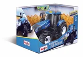 Samochody i pojazdy dla dzieci - Maisto, model kolekcjonerski New Holland T8.320 Ze Światłem I Dźwiękiem - miniaturka - grafika 1