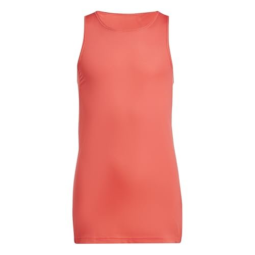 adidas Dziewczynki GIRLS CLUB TANK TOP, semi lucid red, 14-15 Years