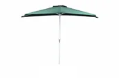 Parasole ogrodowe - Garthen Parasol ogrodowy półokrągły zielony 2,7 m - miniaturka - grafika 1
