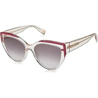 Okulary przeciwsłoneczne - Furla Okulary damskie, Shiny Transp.peach, 55 - miniaturka - grafika 1