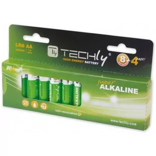 Techly Baterie alkaliczne 1.5V AA LR6 12 sztuk - 306981 - Baterie i akcesoria - miniaturka - grafika 2