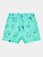 Spodenki damskie - United Colors Of Benetton Szorty materiałowe 30HPAF011 Turkusowy Regular Fit - miniaturka - grafika 1