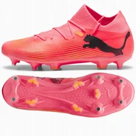 Piłka nożna - Buty Puma Future 7 Match MxSG 107714-03 różowy 42 1/2 - miniaturka - grafika 1