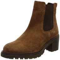 Botki damskie - Geox Damskie botki D Damiana, Brązowy, 38.5 EU - miniaturka - grafika 1