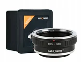 Paski, szelki, uprzęże foto - ADAPTER redukcja SONY NEX E-MOUNT na CANON EOS EF - miniaturka - grafika 1