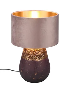 Trio Rl Countess R59051004 lampa stołowa lampka 1x25W E14 biała/złota - Lampy stojące - miniaturka - grafika 2