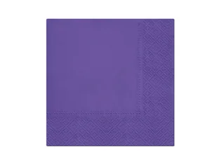 Serwetki "Classic" fioletowe PAW 33 cm 20 szt PWSDL111024 - Dekoracje i nakrycia stołu na imprezę - miniaturka - grafika 4