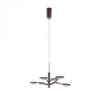 Lampy sufitowe - Italux lampa wisząca Kresyda AD16014-6B DARK COFFEE - miniaturka - grafika 1