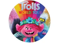 Ciasta i półprodukty do ciast - Dekoracyjny opłatek tortowy Trolle 2 World Tour - 20 cm - miniaturka - grafika 1