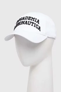 Czapki męskie - Aeronautica Militare czapka z daszkiem kolor biały z aplikacją - grafika 1