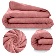 Ręczniki - Ręcznik IBEN 50x90 SZYBKOSCHNĄCY kąpielowy sportowy mikrofibra różowy - miniaturka - grafika 1