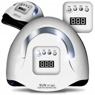 Lampy UV do paznokci - LAMPA DO PAZNOKCI 220W DO HYBRYD ŻELI UV LED SUN X7 DUAL MAX MODEL 2024 - miniaturka - grafika 1