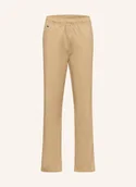 Spodnie i spodenki dla chłopców - Lacoste Spodnie beige - LACOSTE - miniaturka - grafika 1