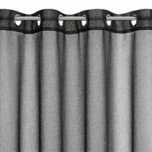 Zasłony - Zasłona EUROFIRANY Marion 140 x 250 cm Czarny - miniaturka - grafika 1